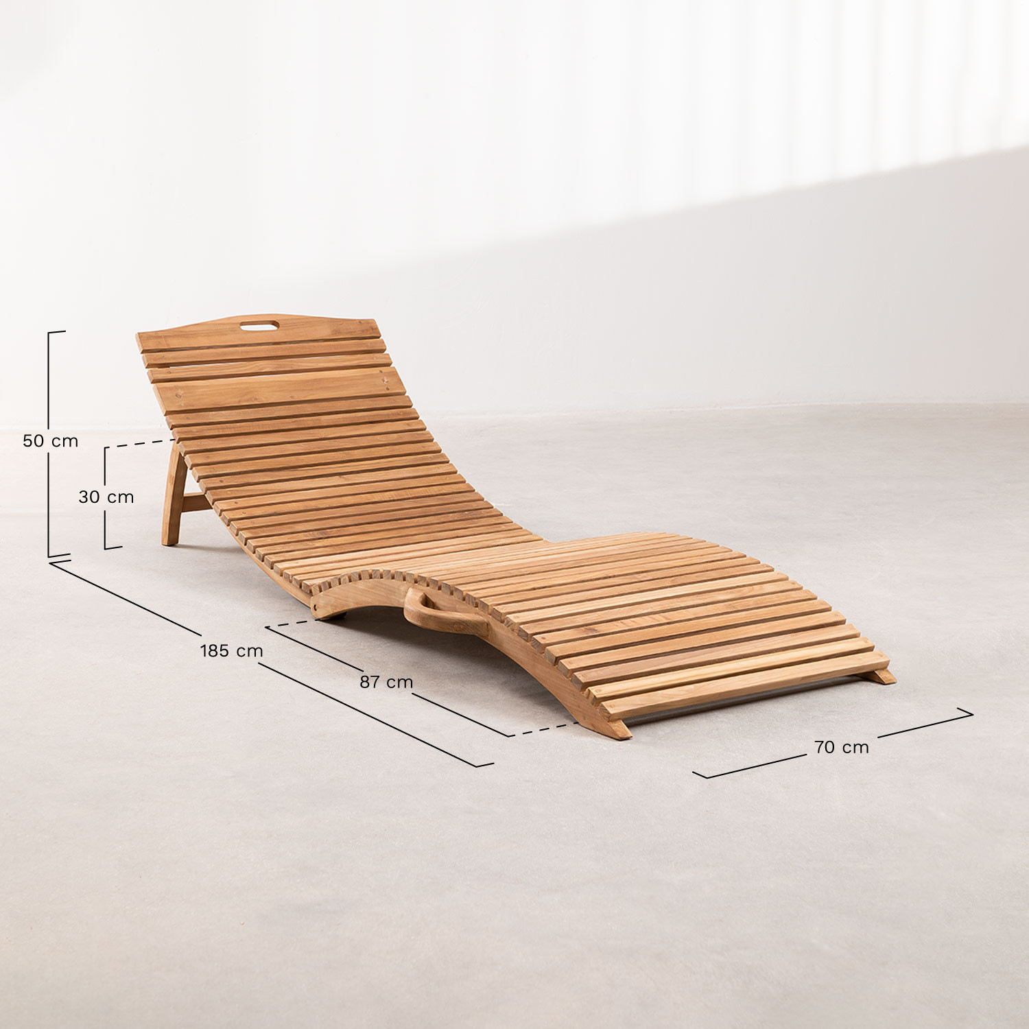 Fold away lounger discount