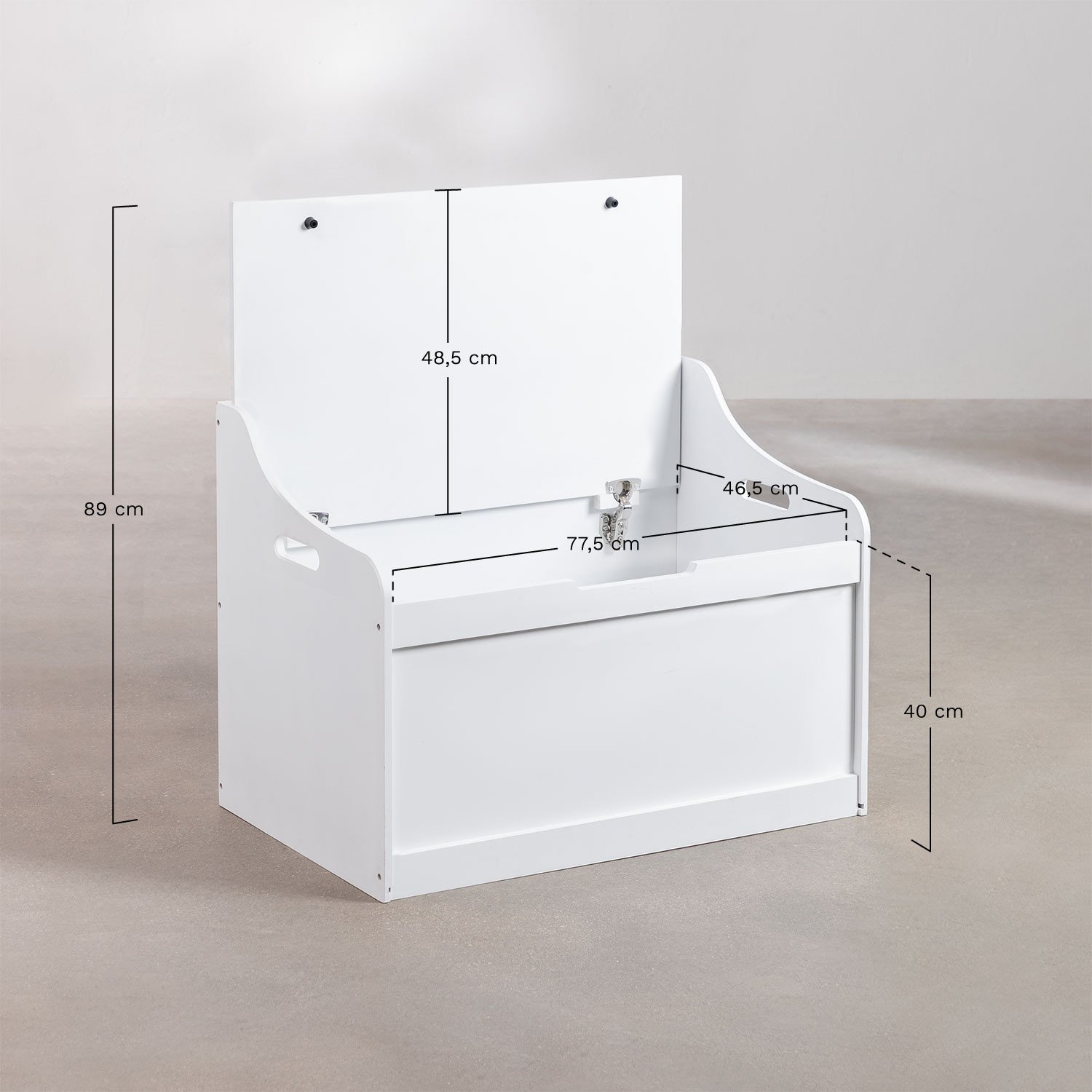 Toy Chest Boby Kids, medidas