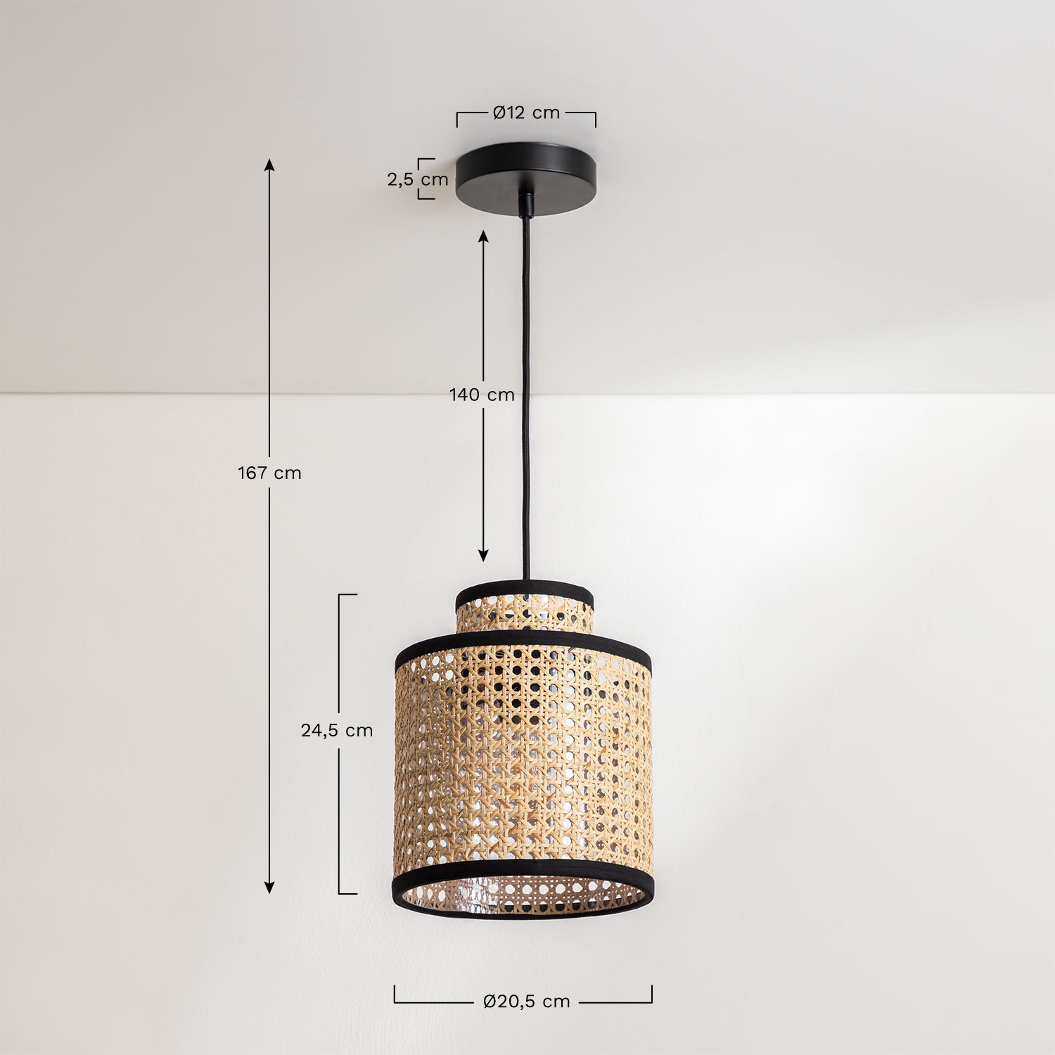 Ceiling Lamp Seimay , medidas