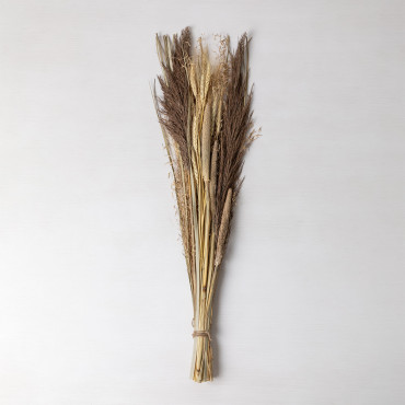 Grostic Dried Flower Bouquet Natural Colors - Sklum