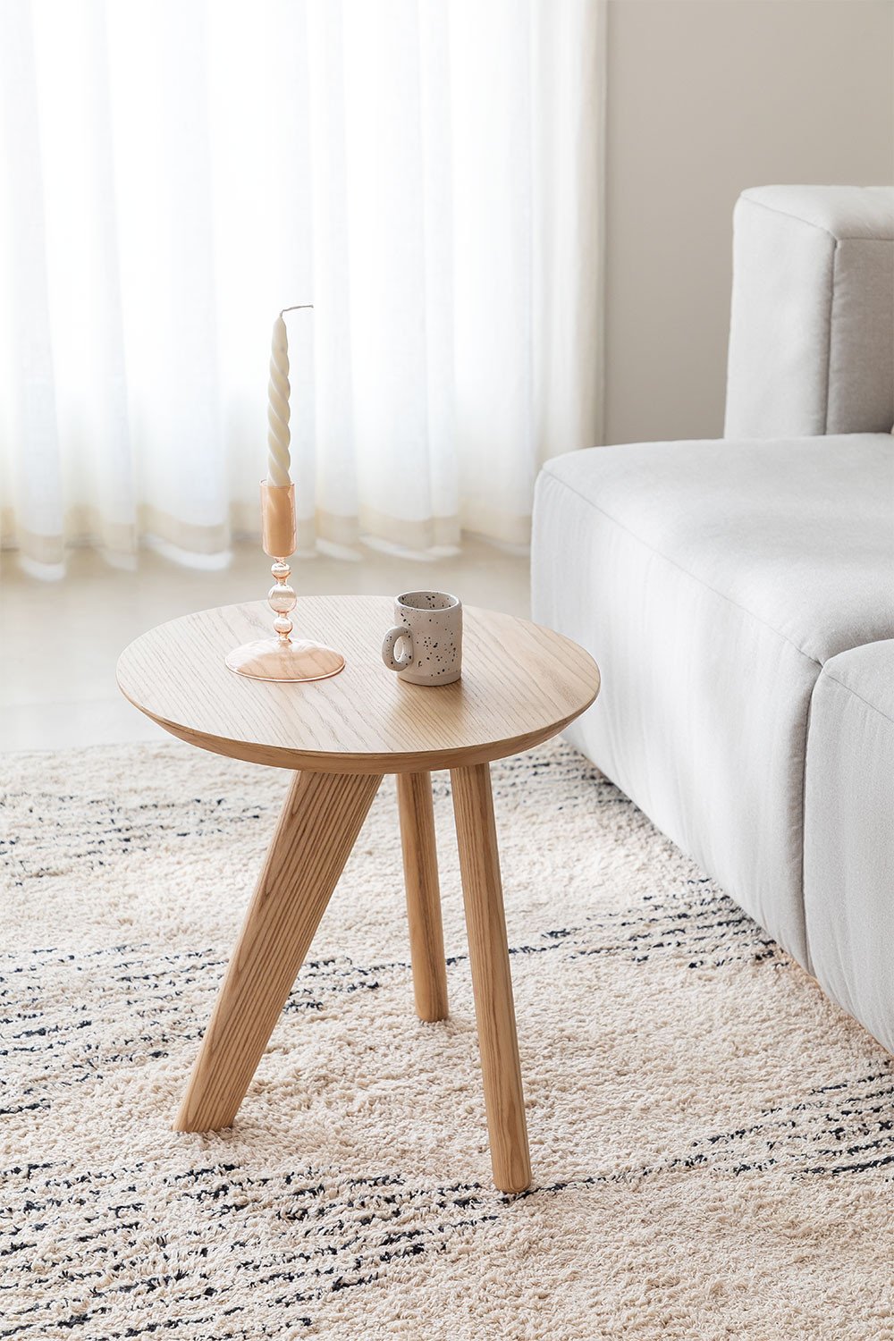 ash side table