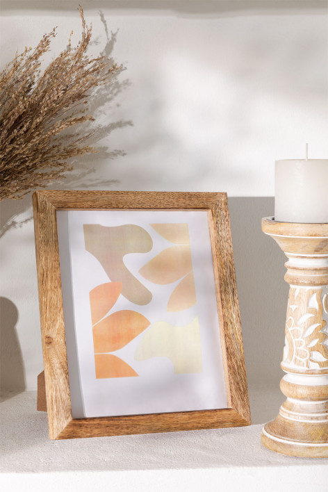 Nerva mango wood photo frame - Mango wood