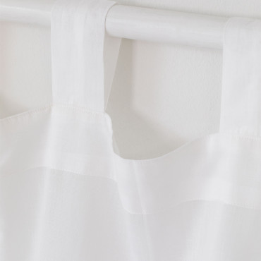 Cotton Curtain Soyler (140x260 Cm) White - Sklum