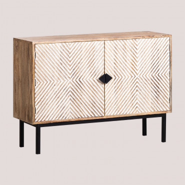 Alembe Mango Wood Sideboard Mango Wood - Sklum