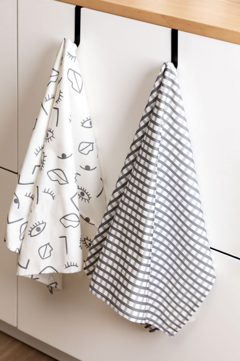 Dalkey steel door hanger - Black