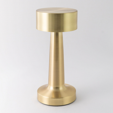 Cordless Led Table Lamp Mull Golden - Sklum