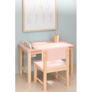 Wooden childs table and chairs cheap
