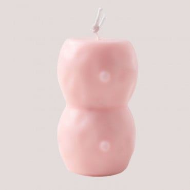 Pack Of 2 Candles Venus Pink Quartz - Sklum