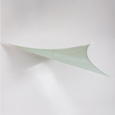 Urujula Triangular Sail Awning Celadon Green - Sklum