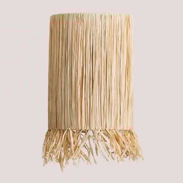 Wall Light In Raffia Bellver Natural - Sklum