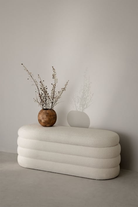 Storage bench 130 cm in Jutson sherpa