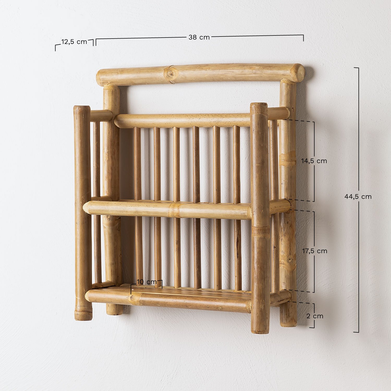 Bamboo Shelf Samet , medidas
