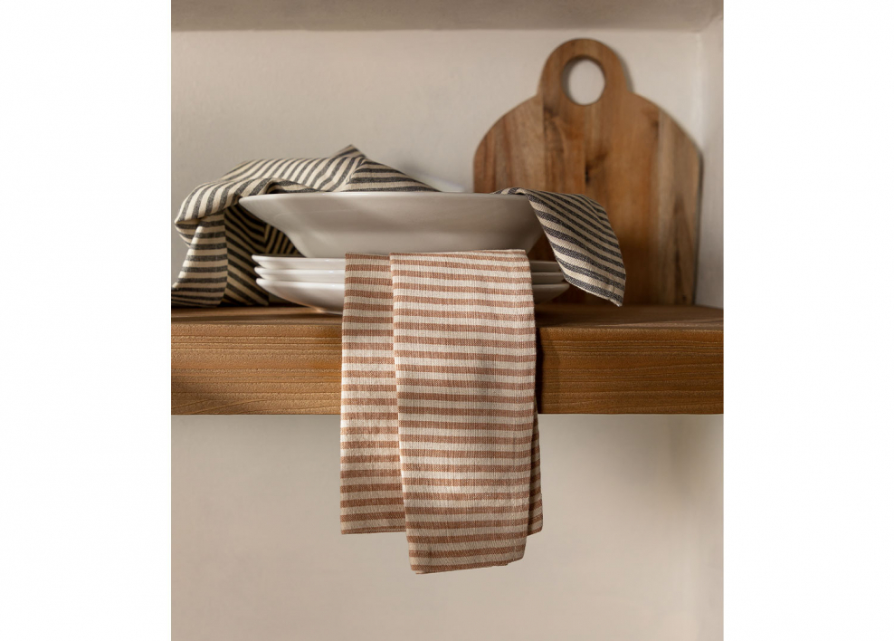 Set of 2 Nelies cotton kitchen towels