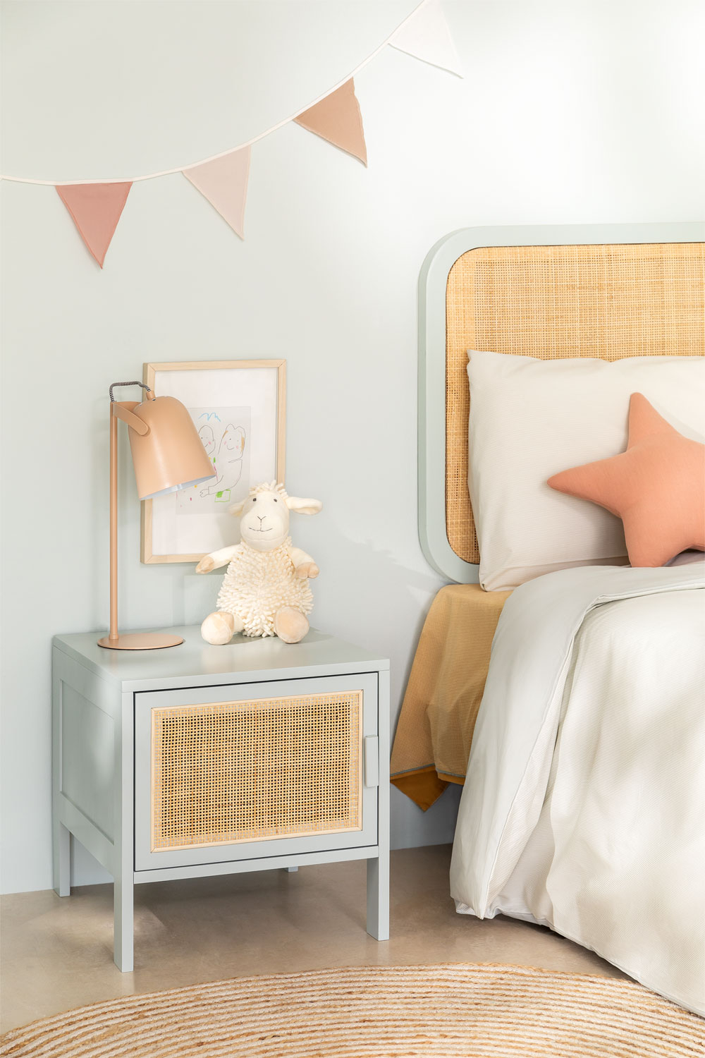 Small bedside table for children's deals room