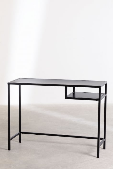 Gori steel hallway console table