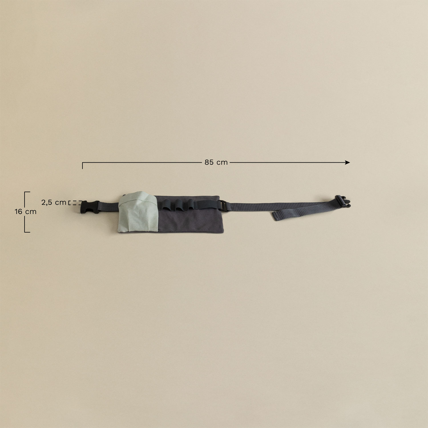 Soffi Kids wooden hairdressing belt , medidas