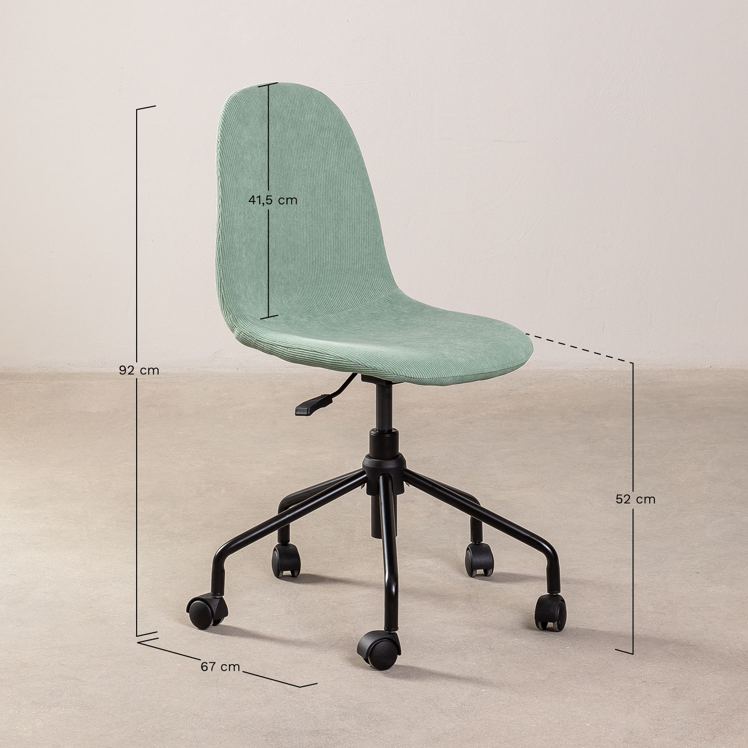 Mint green desk chair hot sale