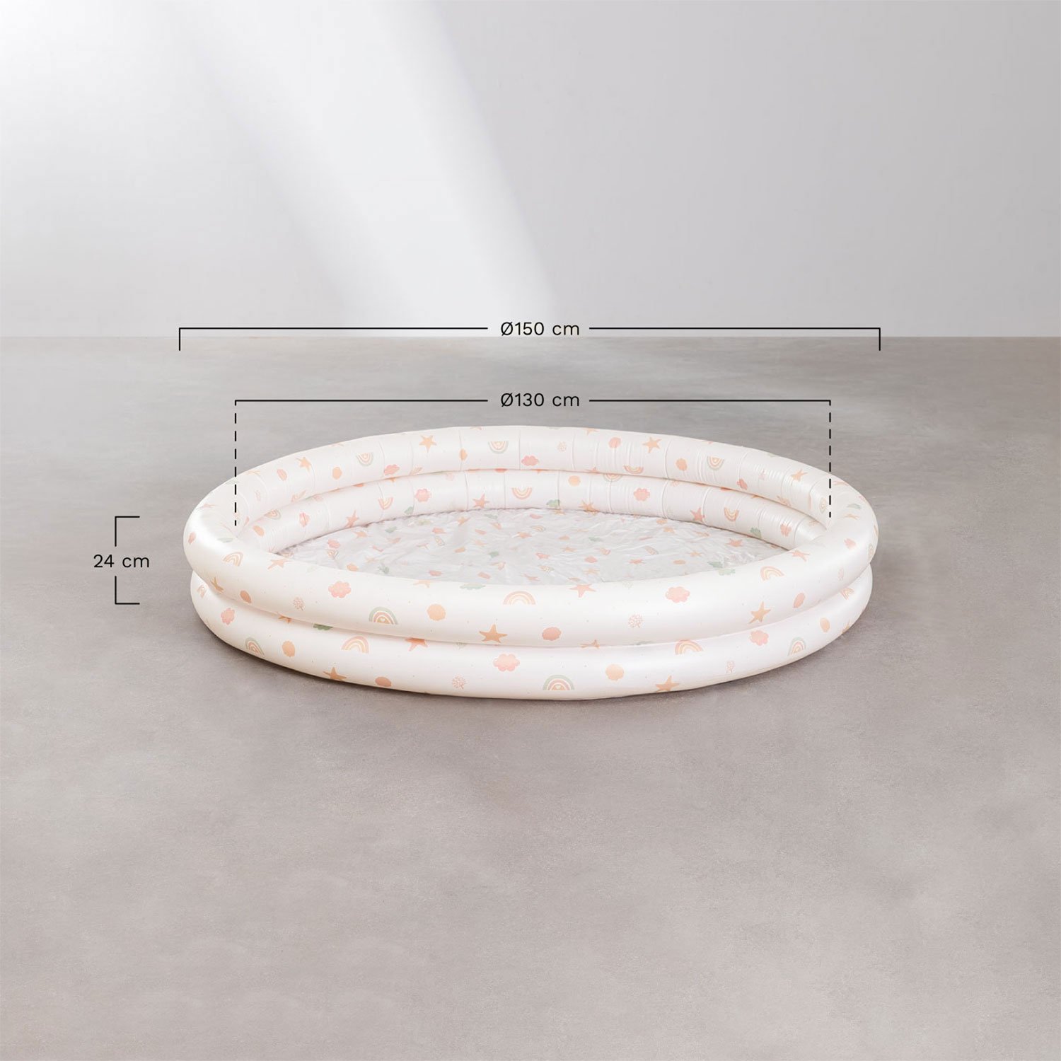 Inflatable pool Marsea Kids, medidas