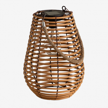 Wireless Outdoor Solar Led Table Lamp Fenri Brown Candy - Sklum