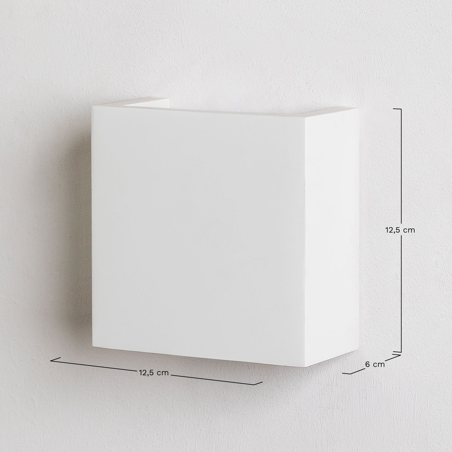 Gadea plaster LED wall light , medidas