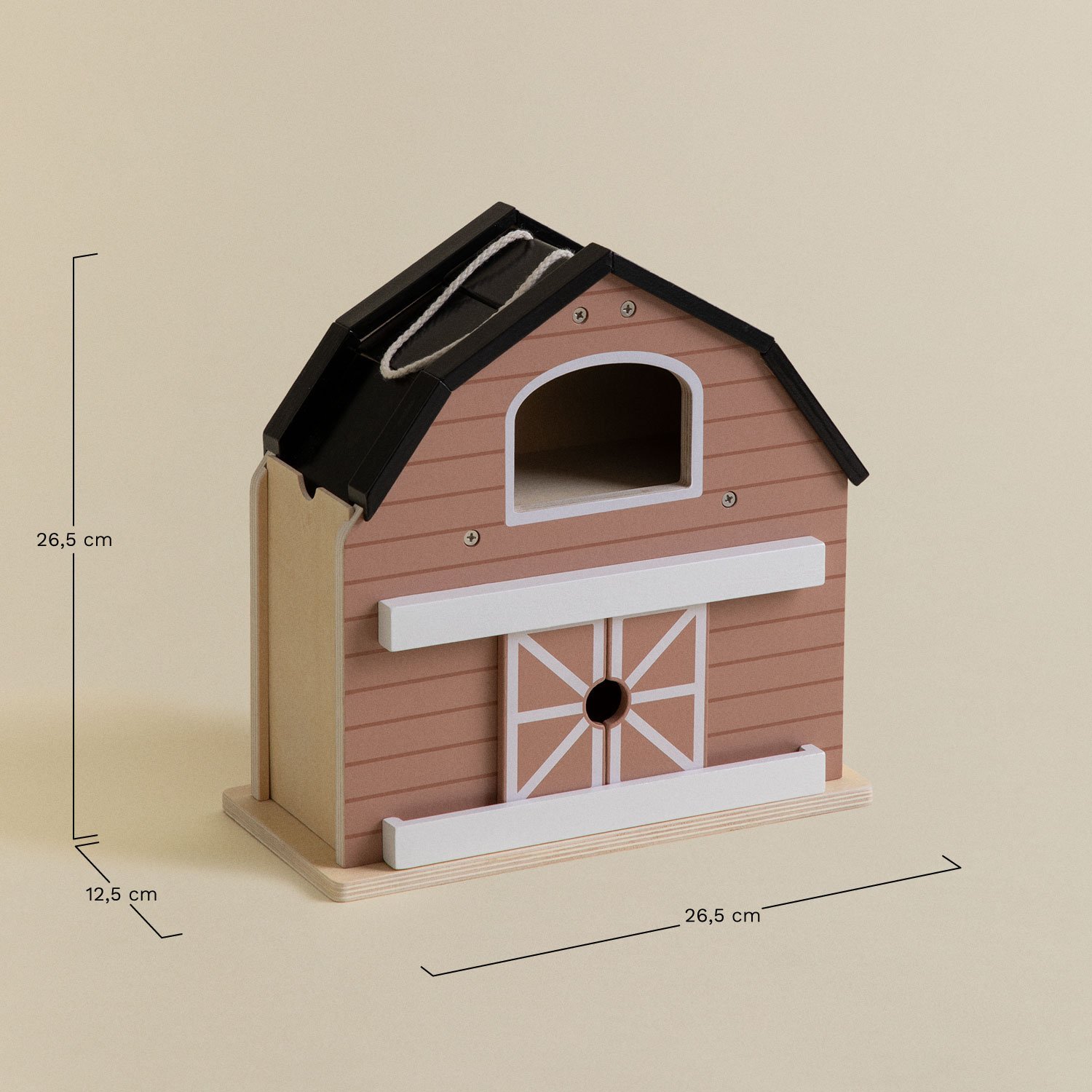 Nermal Kids wooden farm, medidas