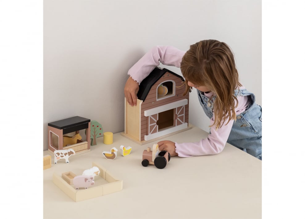 Nermal Kids wooden farm
