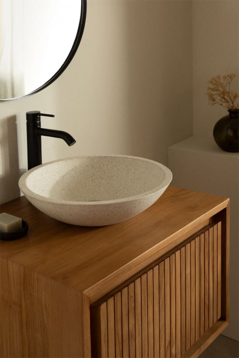 Round Ø40 cm cement Zavion washbasin