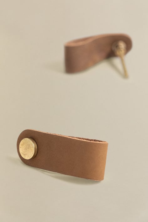 Set of 2 Jember leather handles