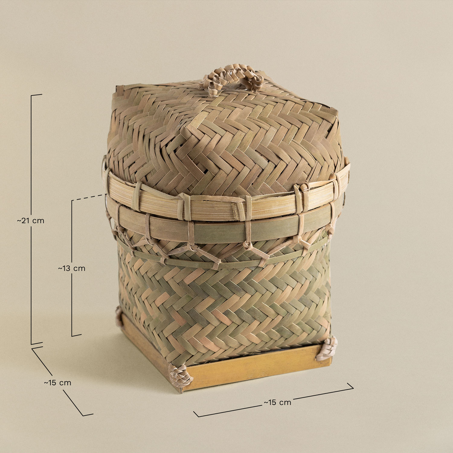 Bamboo Box Aiquina, medidas