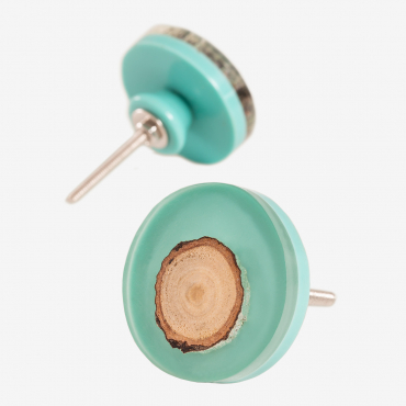 Pack Of 2 Bely Resin Handles Blue Capri - Sklum