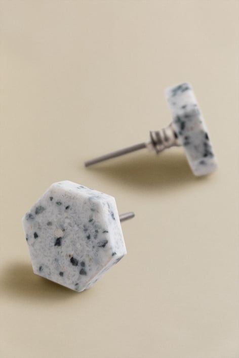 Set of 2 Pulau marble handles