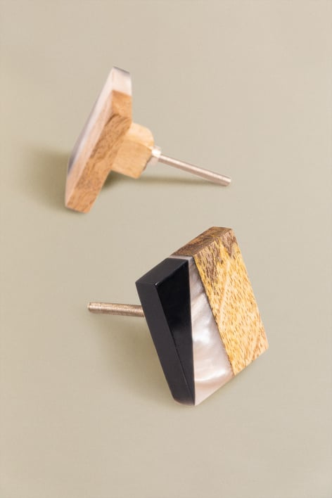 Set of 2 Aloeb resin handles