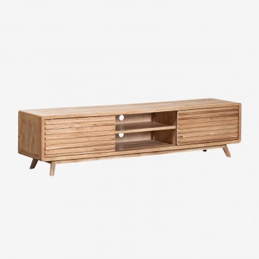 Deleyna Wooden Tv Cabinet ↔︎ 200 Cm - Sklum