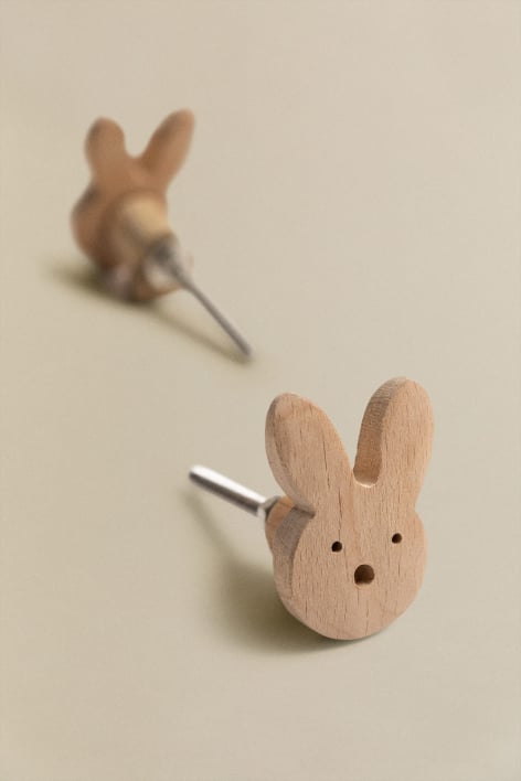 Set of 2 Zoo Kids handles