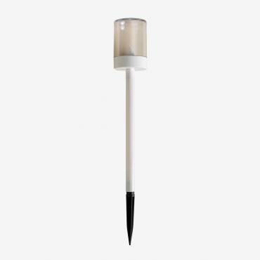 Outdoor Led Solar Beacon Xurde White - Sklum