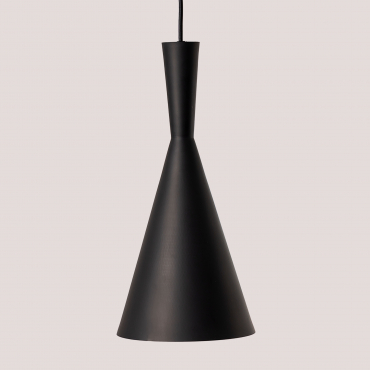 Trunk Aluminum Hanging Ceiling Lamp Black - Sklum