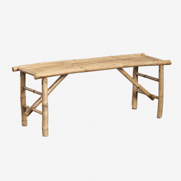 Feliu Bamboo Bench Bamboo - Sklum