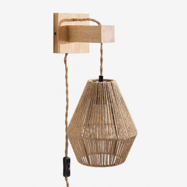 Wall Lamp Kunis Natural - Sklum