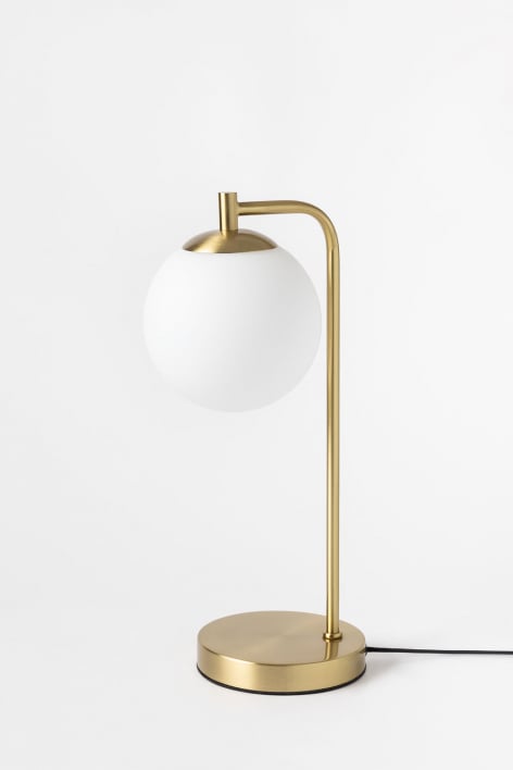 Uvol crystal ball table lamp