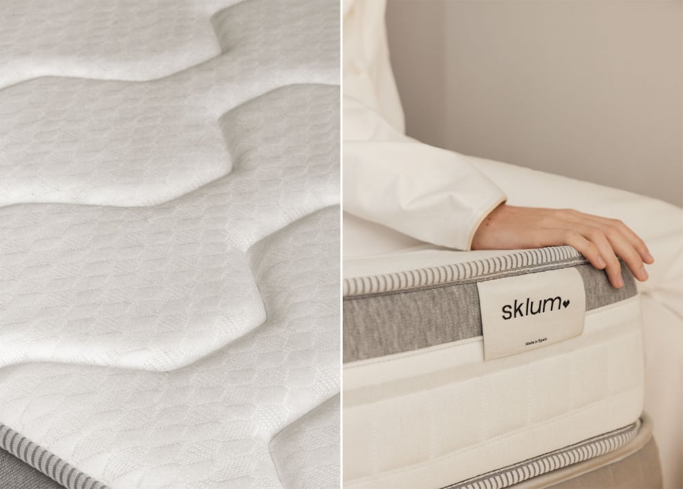 Memory Foam Mattress 160x200 cm Janice