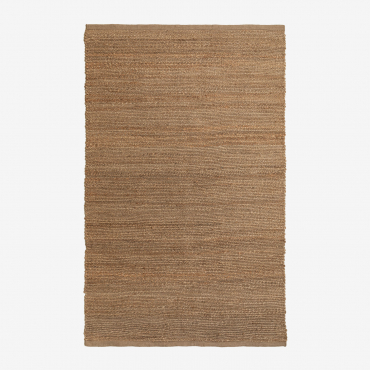 Jute Rug 180x120 Cm Sulerot Natural - Sklum
