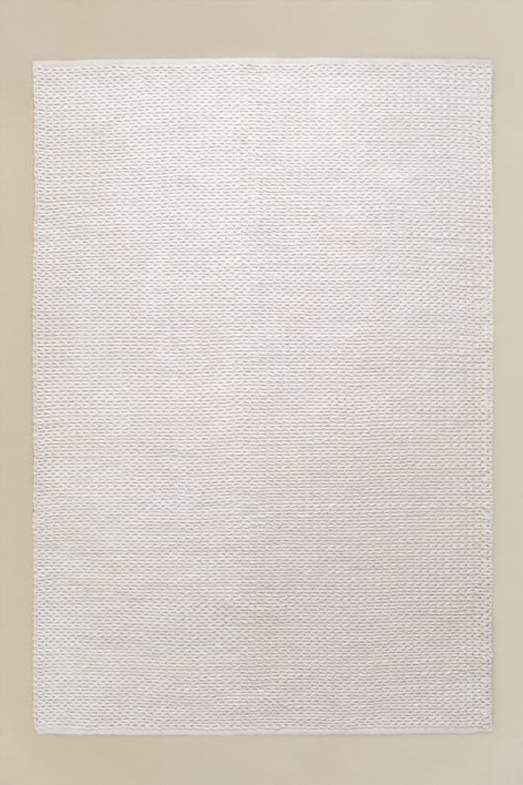 Rectangular rug 230x160 cm in polyethylene Nicolalla