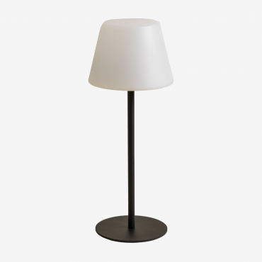 Megumi Wireless Led Outdoor Table Lamp Black - Sklum