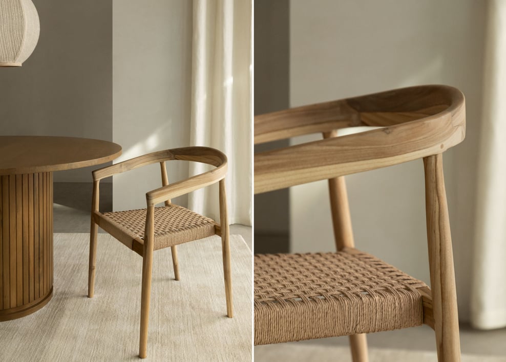 Visby Design Teak Wood Dining Chair