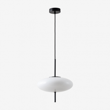Oygor Iron Hanging Ceiling Lamp Black - Sklum