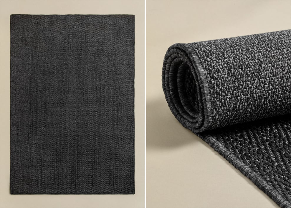 Rectangular outdoor rug in polypropylene Joniel