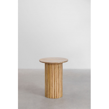 Barnet Mango Wood Side Table - SKLUM