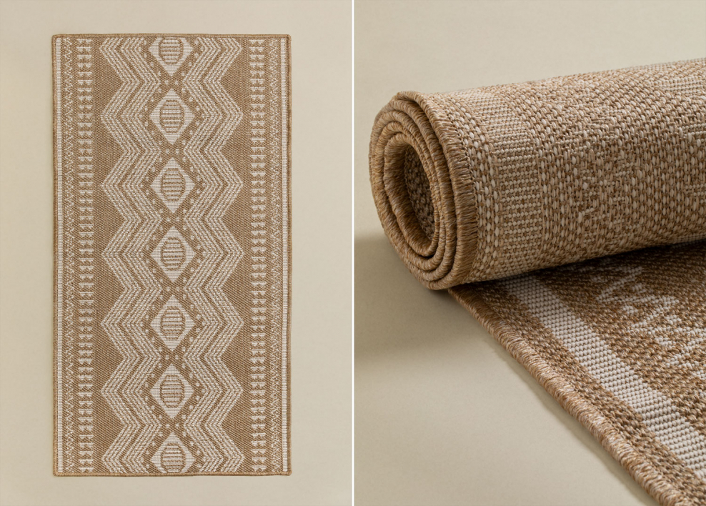 Rectangular polypropylene rug Ariane