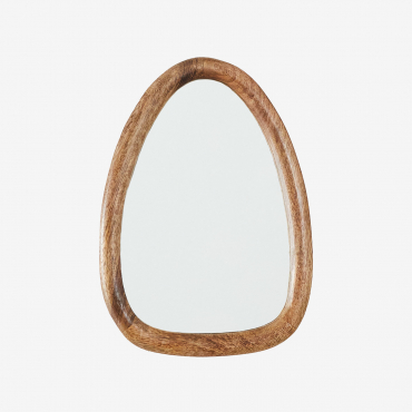 Gabael Mango Wood Wall Mirror A - Sklum