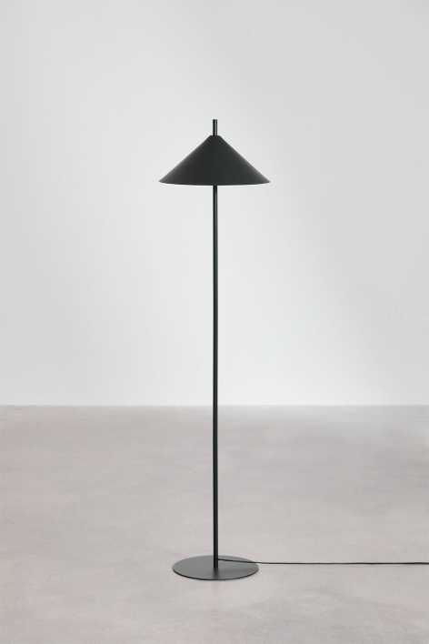 Aziel iron floor lamp - Black